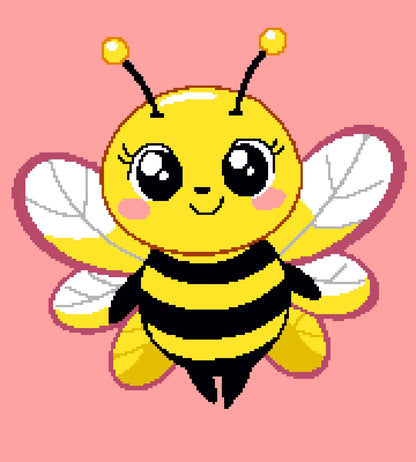 Spring Bee Crochet Graphghan Pattern