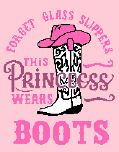 Cowgirl Princess Graphghan Crochet Pattern