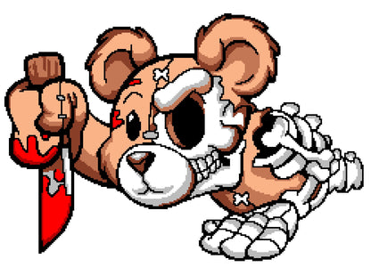 Teddy Killer Graphghan Crochet Pattern