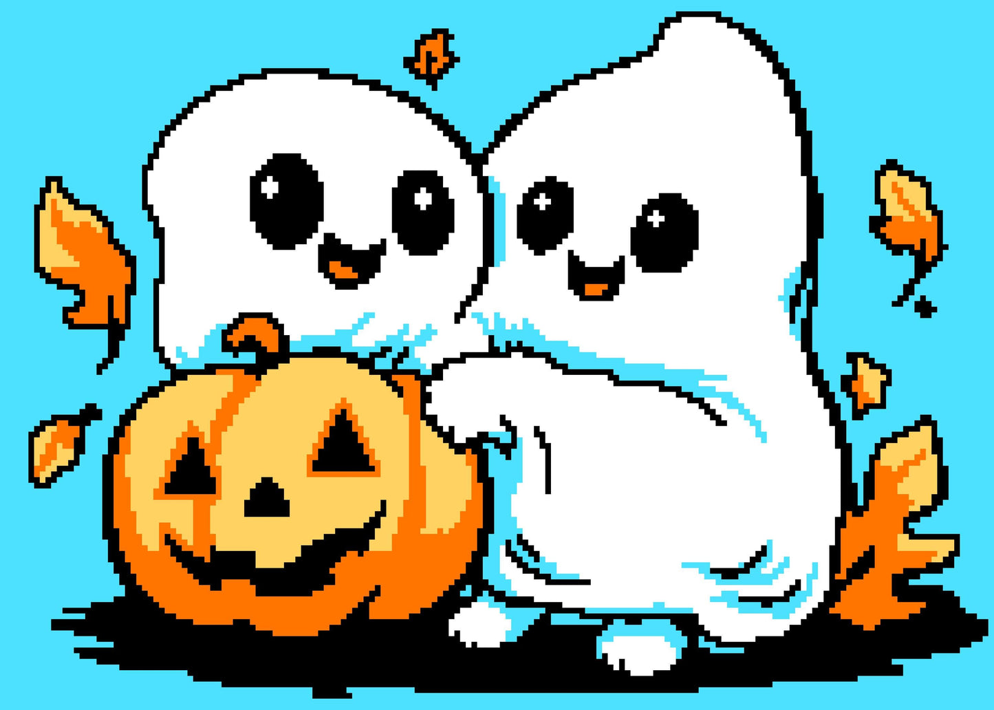 Ghost  Tapestry Crochet Graphghan Pattern