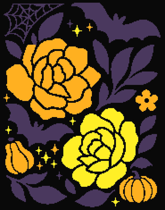 Batty Hollow Crochet Graphghan Pattern