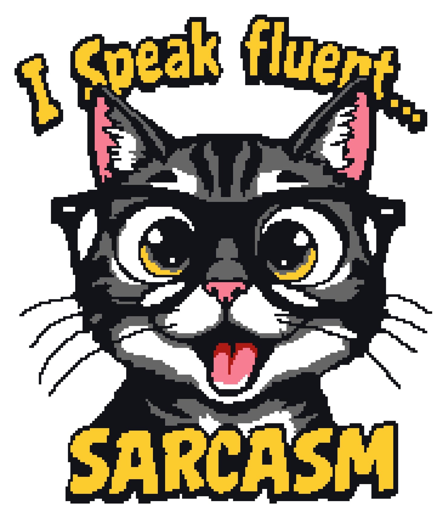 Rude Cat Crochet Graphghan Pattern