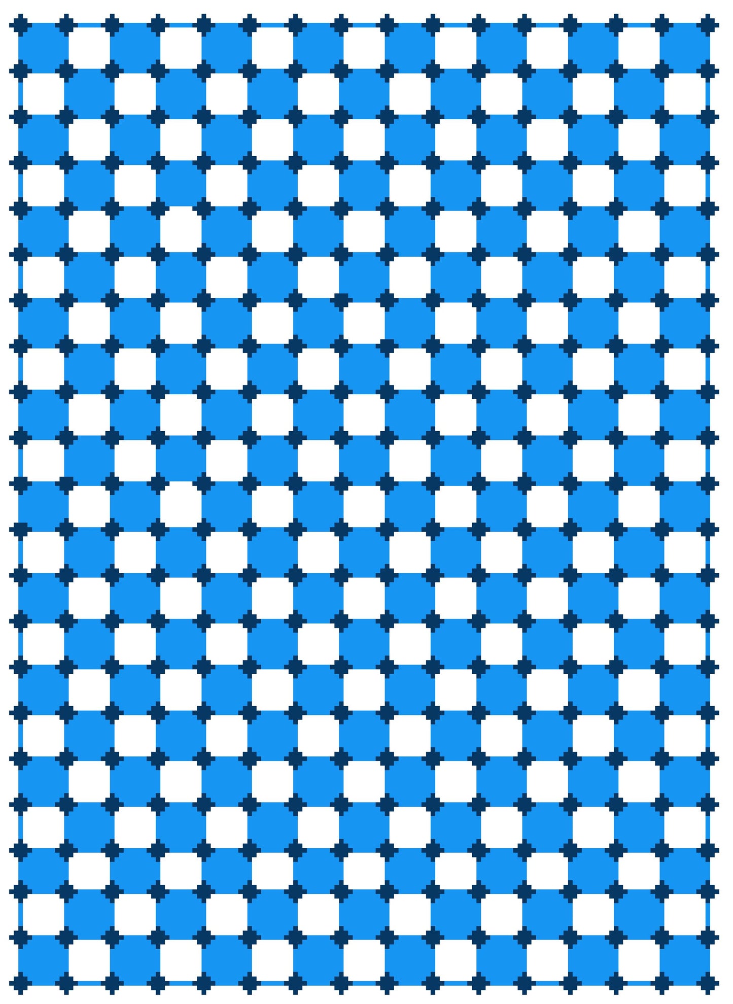 Checkered Diamonds Crochet Graphghan Pattern