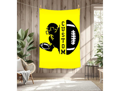 Custom Football Player Crochet Graphghan Pattern