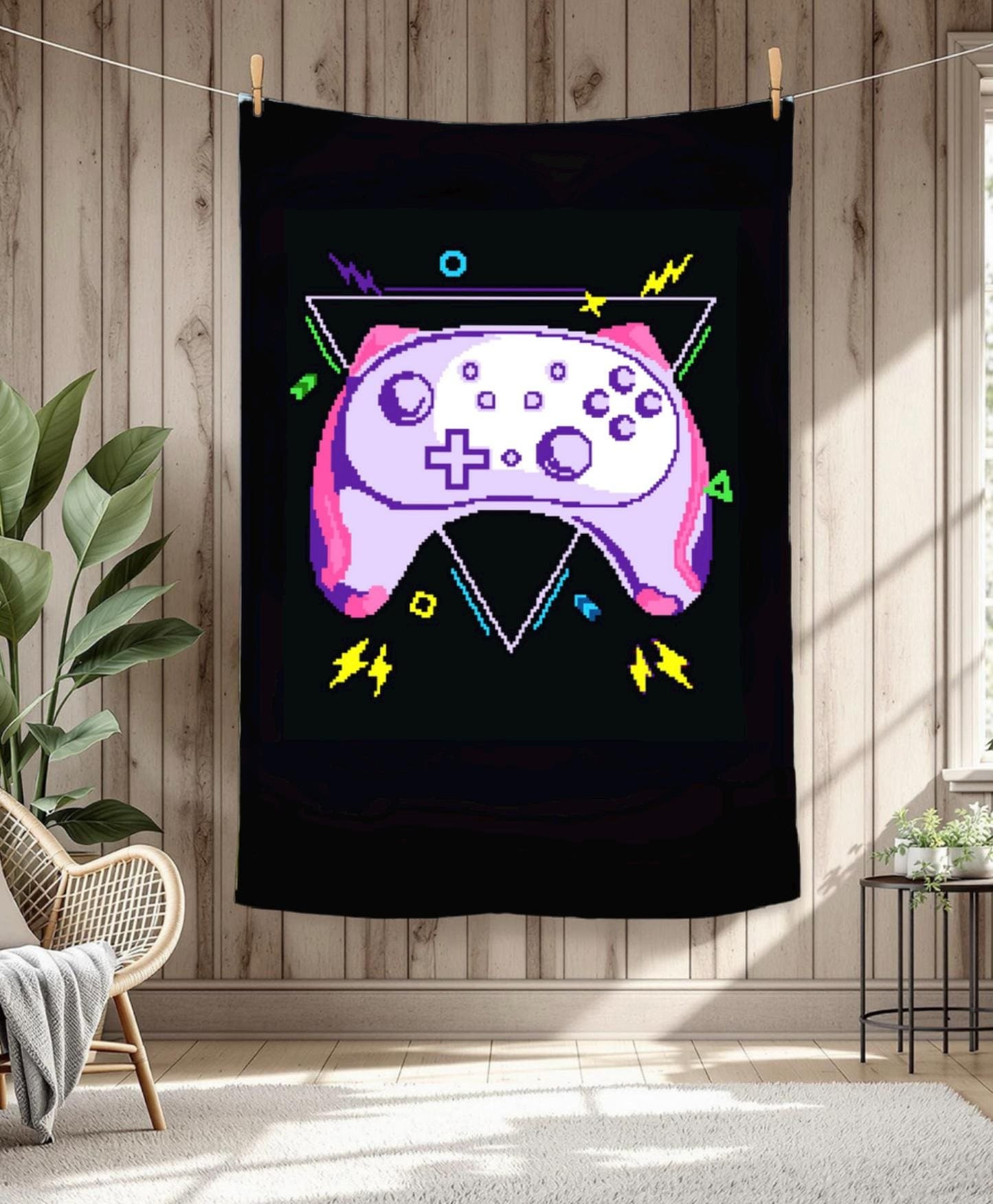 Gamer Graphghan Crochet Pattern