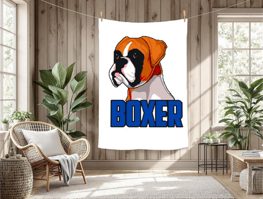 Boxer Graphghan Crochet Pattern