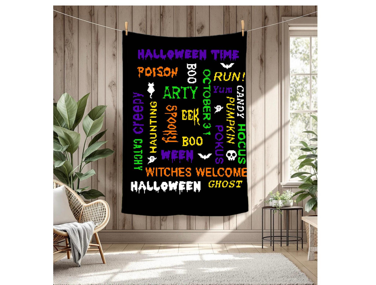 Goth Graphghan Halloween Phases Graphghan Crochet Pattern – EndlessknotzCanada