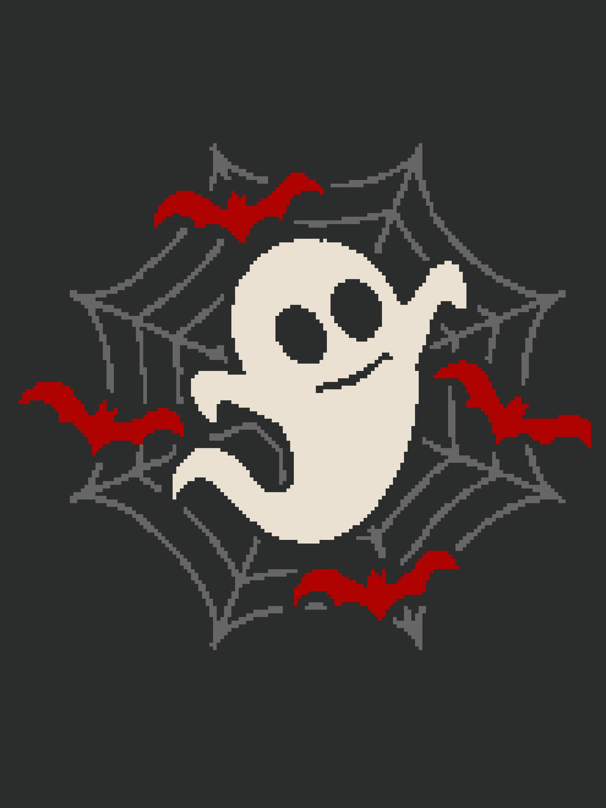 Graphghan Spider Spider Ghost Crochet Graphghan Pattern – EndlessknotzCanada