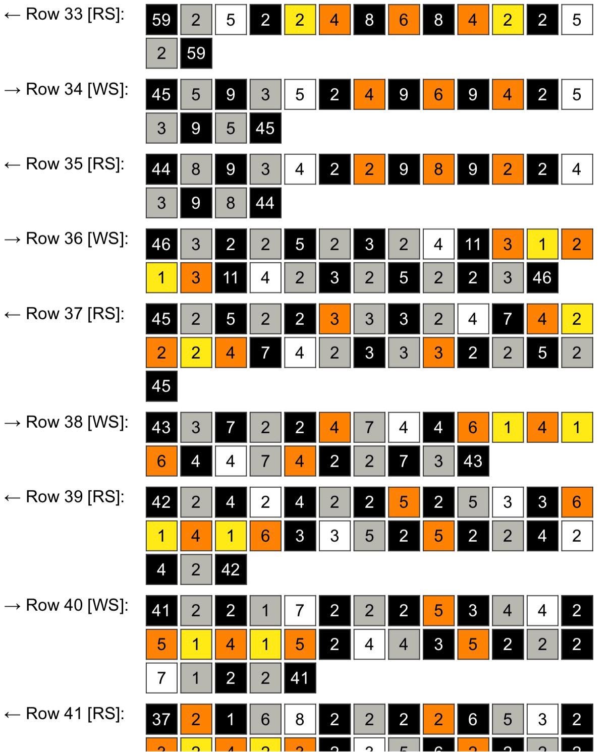 Autism Puzzle Crochet Graphghan Pattern