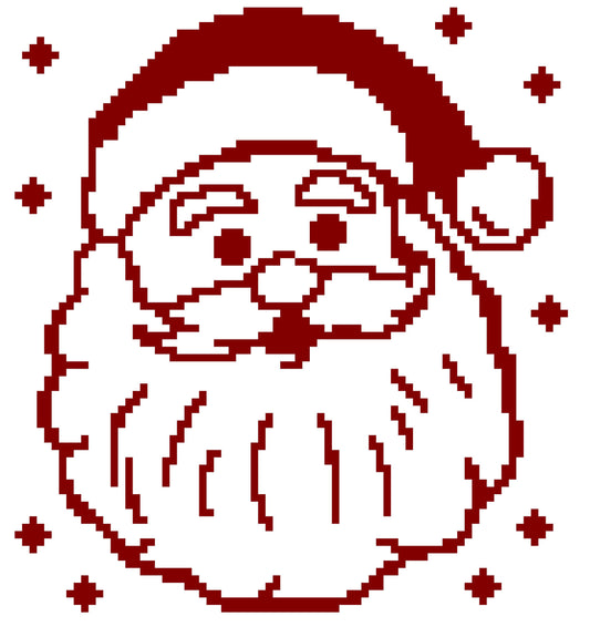 Santa Tapestry Crochet Graphghan Pattern