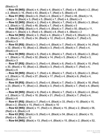 Super Nurse Tapestry Crochet Graphghan Pattern