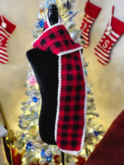 Buffalo Plaid  Scarf Graphghan/tapestry Crochet Pattern