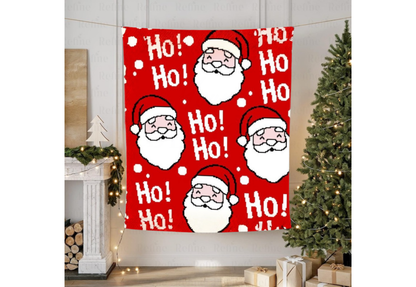 Ho Ho Ho Crochet Graphghan Pattern