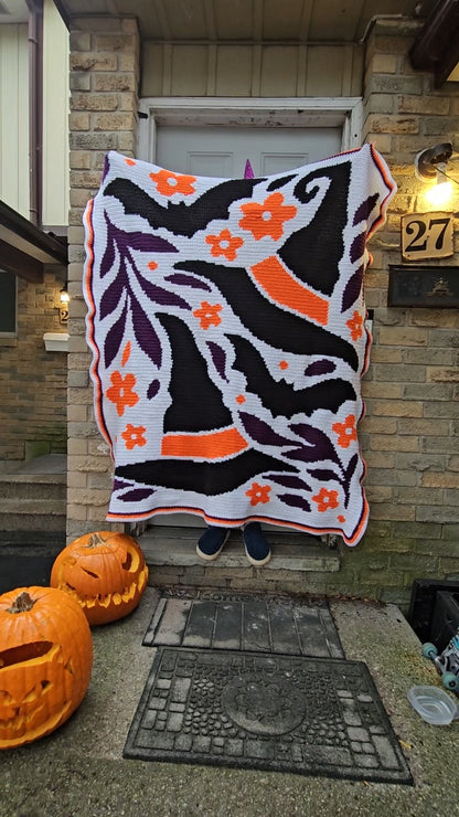 Witchy Hollow Crochet Graphghan Pattern